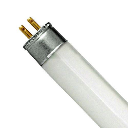 Sylvania F8T5/CW-25/CS/21366 Fluorescent Lamp, 8 W, Miniature Bi-Pin Fluorescent Lamp, 390 Lumens, 60 CRI, 4200 K, 12 in L
