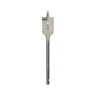 48-27-0561Milwaukee® 48-27-0561 Heavy Duty Flat Boring Bit, 9/16 in Dia, 6-1/8 in OAL, Flat Flute, 1/4 in Shank