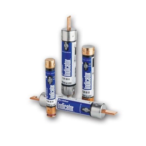 Littelfuse® POWR-GARD® FLSR02.8ID Current Limiting Time Delay Fuse, 2.8 A, 600 VAC/300 VDC, 200/20 kA Interrupt, RK5 Class, Cylindrical Body