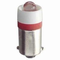 LED-24-BA9S-WEIKO® LED-24-BA9S-W Miniature Lamp, T-3-1/4 Lamp, BA9s Miniature Bayonet Lamp Base, 2.4 Lumens