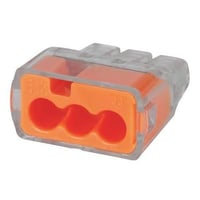 IDEAL® In-Sure™ 30-1033 Push-In Wire Connector, 20 to 12 AWG, 18 to 12 AWG, 18 to 14 AWG Solid/Stranded/Tin-Bonded Wire, Nylon/Polycarbonate
