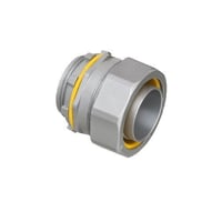 Arlington LT125 Straight Liquid Tight Conduit Connector, 1-1/4 in Trade, Die Cast Zinc