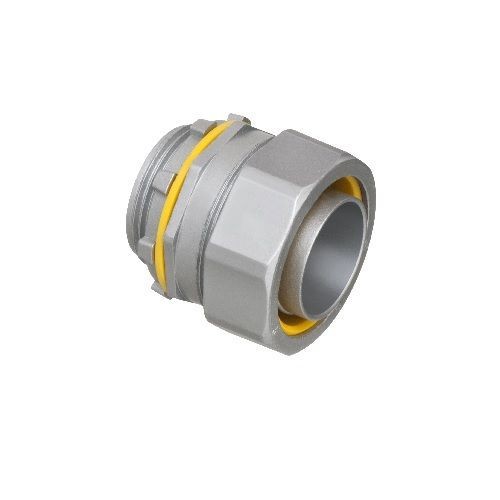 Arlington LT125 Straight Liquid Tight Conduit Connector, 1-1/4 in Trade, Die Cast Zinc