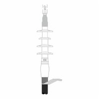 5641-23M™ 5640 Cold Shrink QT-II Termination Kit, 1, For Use With Conductor Size Range (15 kV) 2 AWG, Silicone Rubber