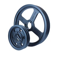 IDC 2AK064HIDC Select® IDC BK050-1 Light Duty Type 3 Single Groove Sheave With 1/4 x 1/8 in Keyway and Setscrew, Bored to Size Bore, 1 in Dia Bore, 4-3/4 in OD, 4.4 in Dia Pitch, 7/8 in W Face