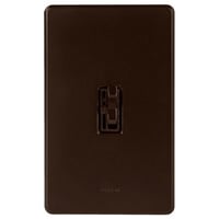 Ariadni® Toggler® AYFSQ-F-BR 1-Pole 3-Way Traditional Fan Control, 120 VAC, 1.5 A, 3-Speed/Quiet Operational Mode, Brown