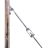 Chance, Fiberglass Guy Strain, Pole in Hardware, Power System, 2667 mm, 9525 kg, 5/Pack