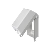DBPV1Arlington Dri-Box™ DBPV1 DB Series 1-Gang Box Vertical Mount Rectangular Adapter With Non-Metallic Cover and Base, For Use With Wiring Device and Standard Size Wallplate, Plastic, White