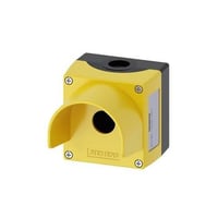 3SU18010AA000AC2Siemens SIRIUS ACT 3SU18010AA000AC2 Pushbutton Enclosure With Protective Collar, 85 mm W x 112.5 mm D, 1 Outlet, NEMA 1/2/3/3R/4/4X/12/13/IP66/IP67/IP69/IP69K NEMA Rating, Plastic