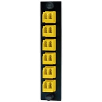 FSPNLCDS6YPREMISE WIRING FSPNLCDS6Y FSP Adapter Panel Fiber Connectors, LC Duplex End A, (12) Fiber Multi-Mode/Single-Mode Fiber