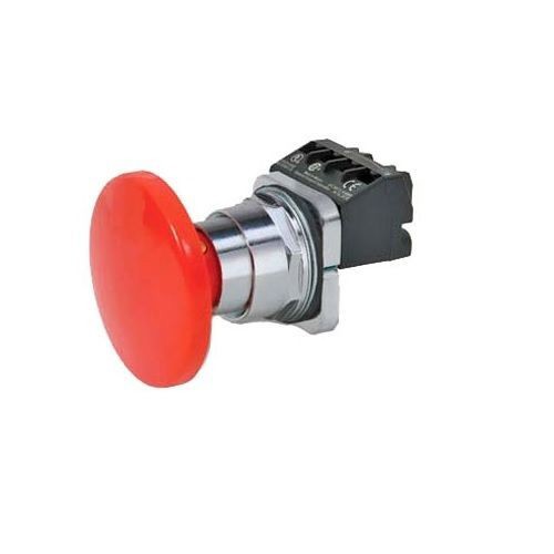 Siemens 52PB9D2 Heavy Duty Non-Illuminated Pushbutton Operator, 1-5/8 in, 2 Positions, Red