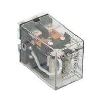 EATON D7PR4A Plain Cover Standard General Purpose Relay, 15 A, 4PDT Contact, 120 VAC V Coil