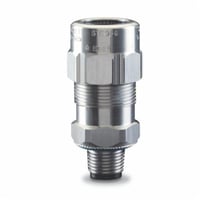 STE125T&B® Fittings Star Teck Extreme® STE050 Teck Cable Connector, 1/2 in Trade, 0.6 to 0.985 in Cable Openings, Aluminum