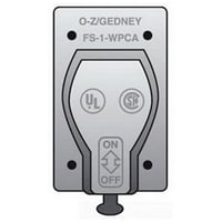 FS-1-WPCAO-Z/Gedney FS-1-WPCA Device Box Cover, Pull Switch Cover, Sand Cast Aluminum