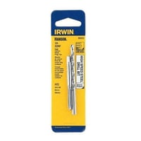 Irwin® Hanson® 80221 Tap and Drill Bit Set, 2 Pieces, #10-32 Tap Thread, #21 Drill, UNF Thread, Spiral Flute Tap, Plug Tap Chamfer