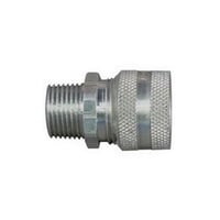 Appleton® CG-5050 CG Series Strain Relief Straight Cord Connector, 1/2 in Trade, 1/2 to 5/8 in Cable Openings, Aluminum, Natural