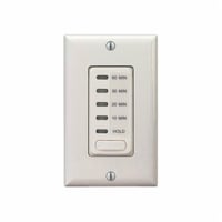 EI210LAIntermatic® EI210LA EI200 Auto Shut-Off In-Wall Electronic Countdown Timer, 10/20/30/60 min Setting, 120 VAC, 1/2 hp, 1NO/SPST Contact, 1 Poles