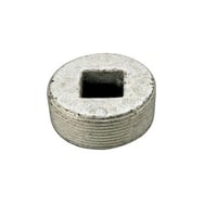 Appleton® Unilets™ PLG-150A Close-Up Conduit Plug, 1-1/2 in, For Use With Threaded Rigid Metal and IMC Conduit, Aluminum, Natural