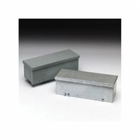 6648GRTGV-NKB-Line 6648 GRTGV NK Straight Section Wiring Trough, 48 in L x 6 in W x 6 in H, Screw Cover, Steel