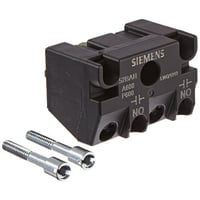 Siemens 52BAH Heavy Duty Touch Safe Contact Block, 30 mm, 1NO Contact, 10 A at 600 VAC Contact, Silver Contact
