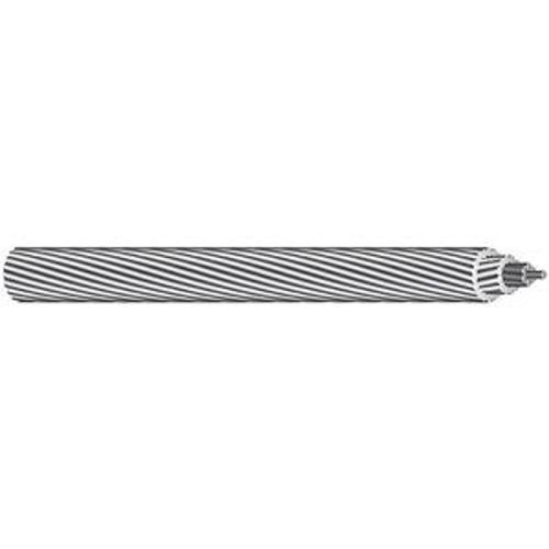 ACSR4ALACSR Bare Conductor, Concentrically Stranded, 4 AWG, 6 Strands, Aluminum, Steel Core, Code Word : Swan