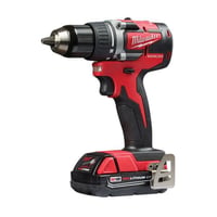 2801-22CTMilwaukee® M18™ 2801-22CT Compact Brushless Cordless Drill Kit, 1/2 in Chuck, 18 VDC, 0 to 500/0 to 1800 rpm No-Load, 6-1/2 in OAL, REDLITHIUM™ Battery