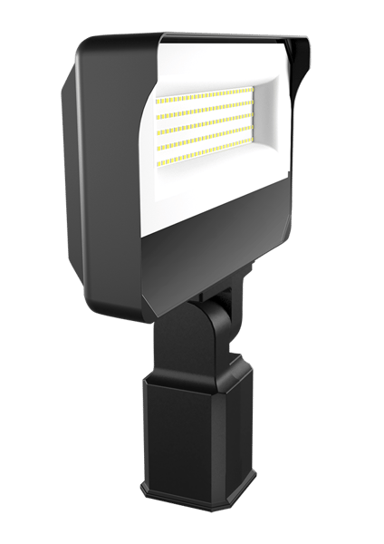 X34-195LSF/URAB X34-150LSF/U Floodlight, LED Lamp, 131.1 W Fixture, 120 to 277 VAC, Bronze Housing
