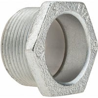 EATON Crouse-Hinds 50 Non-Insulated Threaded NPSM Conduit Bushed Nipple, 1/2 in, For Use With Rigid/IMC Conduit, Steel