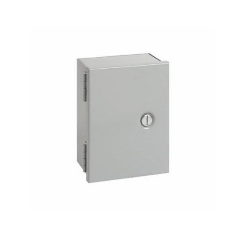 nVent HOFFMAN A16N126 A1SM Small Enclosure, 16 in L x 12 in W x 6 in D, NEMA 1/IP30 NEMA Rating, Steel
