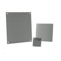 nVent HOFFMAN PNLP Perforated Panel, 17 in L x 10-1/2 in W, Steel, Gray
