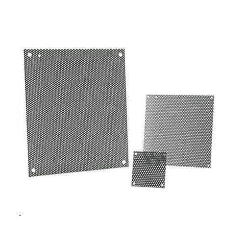 nVent HOFFMAN PNLP Perforated Panel, 17 in L x 10-1/2 in W, Steel, Gray