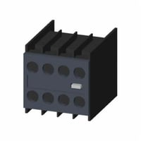 3RH29111HA31SIRIUS 3RH29111HA31 Auxiliary Switch Block, 690/600 VAC/VDC, 1/0.26 A, 4 Contacts