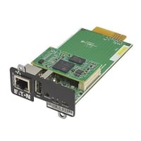EATON Power Quality NETWORK-M2 Gigabit Network Card, 10/100/1000 mbps, 5 - 12 V, Mini-Slot, 500/1000 mA