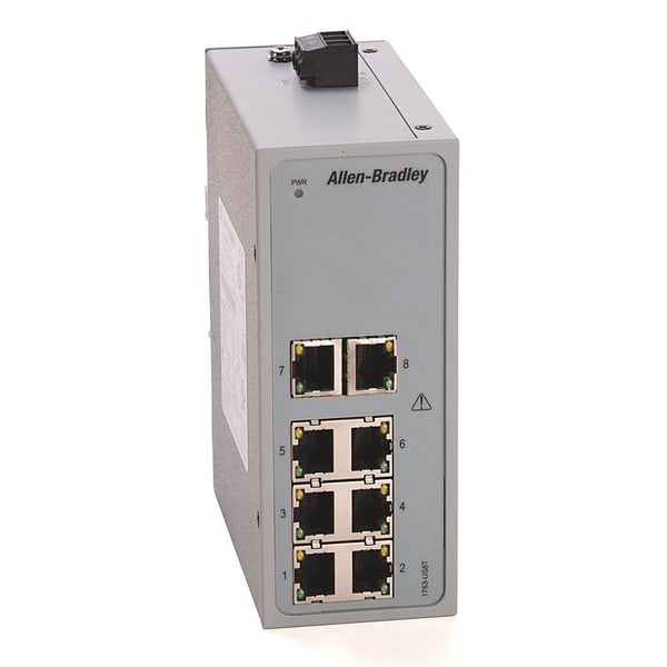 1783-US8TAllen-Bradley, 1783-US8T, Stratix 2000 Switch, Unmanaged, 8 Copper Ports
