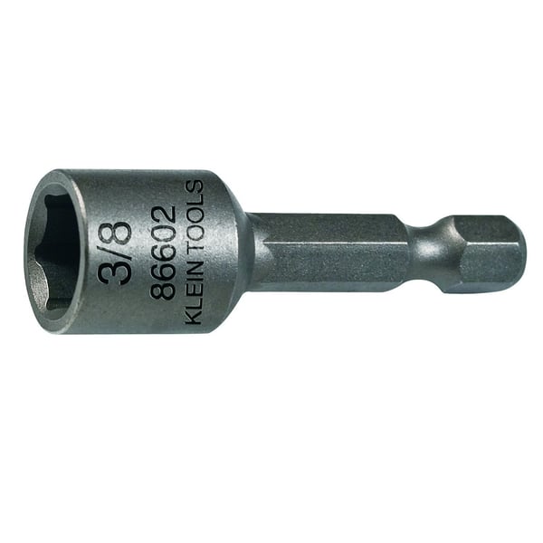Klein® 86600 Magnetic Hex Driver Bit With Quick Release Groove, 1/4 in Tip, 1-3/4 in OAL