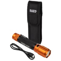 56413Klein® 56413 Pocket Flashlight, LED Bulb, Anodized Aluminum Housing, 1000 Lumens (Boost), 800 Lumens (High), 400 Lumens (Low), 95 Lumens (Strobe) Spotlight/650 Lumens (High), 450 Lumens (Medium), 35 Lumens (Eco), 4 Lumens (Strobe) Floodlig