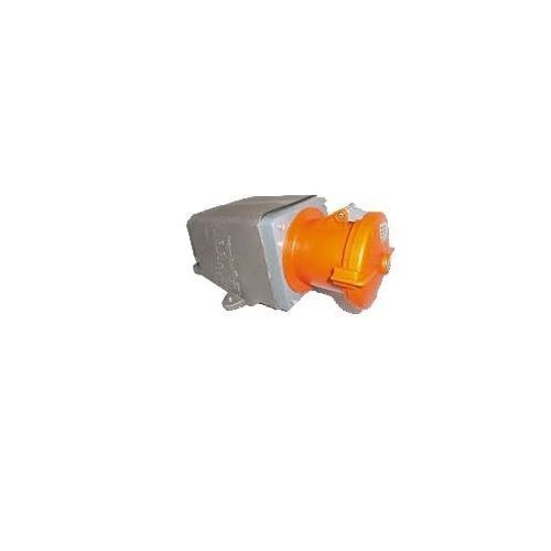 Pass & Seymour® PS4100R12-W 3-Phase Watertight Pin and Sleeve Receptacle, 125/250 VAC, 100 A, 3 Poles, 4 Wires, Black