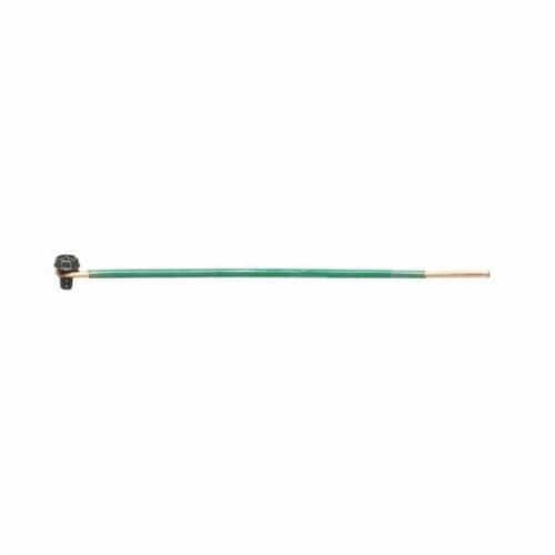 30-3399IDEAL® 30-3390 Grounding Tail, 14 AWG Solid Wire, 8 in L, Loop/Stripped End Terminal
