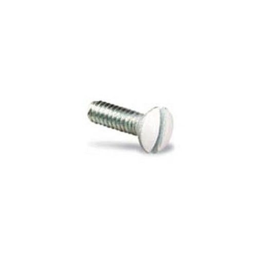 40223Mulberry Endura™ 40223 Slotted Standard Wallplate Screw, 6-32 x 1/2 in L, For Use With Receptacle, Steel, Painted/Semi-Gloss