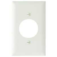 Pass & Seymour® TradeMaster® TP720-LA Standard Wallplate, 1 Gang, 5 in H x 2-3/4 in W, Thermoplastic, Light Almond