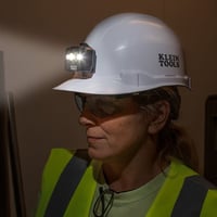 56062Klein® 56062 Rechargeable Headlamp and Worklight, LED Bulb, ABS Housing, 300 Lumens Lumens