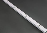 WH20GB506TRGFI6Wiremold® Plugmold® WH20GB506TRGFI6 2000 1-Circuit 3-Wire GFCI Module, 60 in L x 1-9/32 in W x 3/4 in H, 1 Channel, Steel