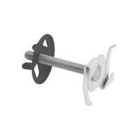 BA-4-16-WB-Line BA-4-16-W Twist Fastener, 15/16 in, For Use With Acoustical Tee Fastener, T-Bars Electrical Fixture, 50 lb Load, Cold Rolled High Carbon Steel, Zinc Phosphate