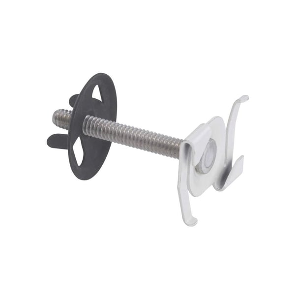 BA-4-16-WB-Line BA-4-16-W Twist Fastener, 15/16 in, For Use With Acoustical Tee Fastener, T-Bars Electrical Fixture, 50 lb Load, Cold Rolled High Carbon Steel, Zinc Phosphate