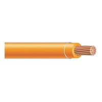 THHN12OERTHHN Wire, Stranded, 12 AWG, 1 Conductor, Copper, 600 Volts, Orange, 2500 ft