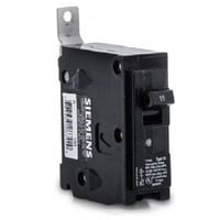 Siemens B115 Type BL Molded Case Circuit Breaker, 120 VAC, 15 A, 10 kA Interrupt, 1 Poles, Thermal/Magnetic Trip