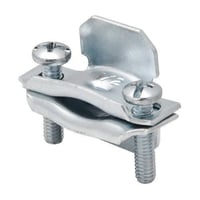 Madison Electric L-16 Tilt-in Cable Connector, 3/4 in Trade, Steel, Zinc Electro-Plated