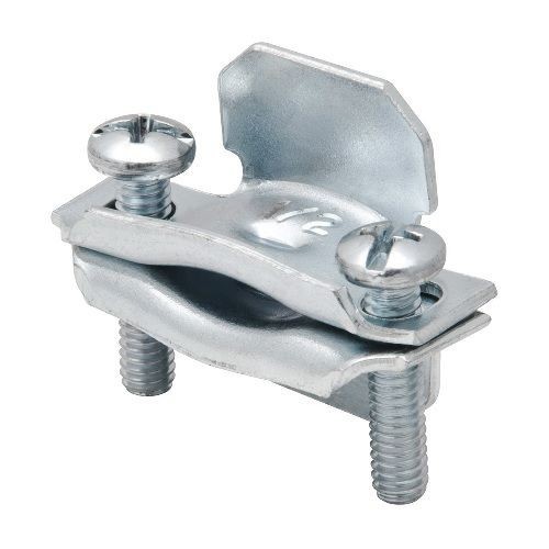Madison Electric L-16 Tilt-in Cable Connector, 3/4 in Trade, Steel, Zinc Electro-Plated