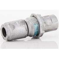 Crouse-Hinds Arktite® APJ6485 Grounding Style 2 Heavy Duty Watertight Weatherproof Mating Plug, 600 VAC/250 VDC, 100 A, 4 Poles, 3 Wires, Natural