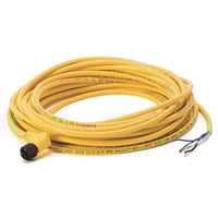 889D-R4UC-10Allen-Bradley 889D-R4UC-10 DC Micro (M12), Female, R-Ang, 4-Pin, PUR Cable, Yellow, Unshielded, IEC Color Coded, No Connector, 10 meter (32.8 feet), 22AWG